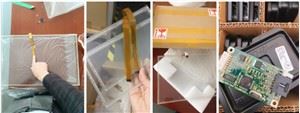 Tela de toque capacitiva de superfície de 3M17-8441-227