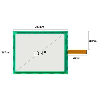 Digitalizador de painel de tela sensível ao toque para FUJITSU N010-0550-T601 N010-0550-T601-T