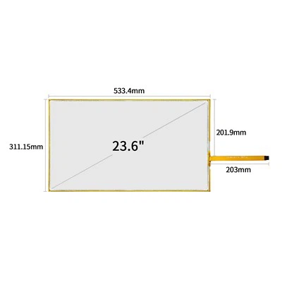 Tela sensível ao toque 3M SCT3250 23.6 polegadas 98-0003-3412-2 Sensor de toque